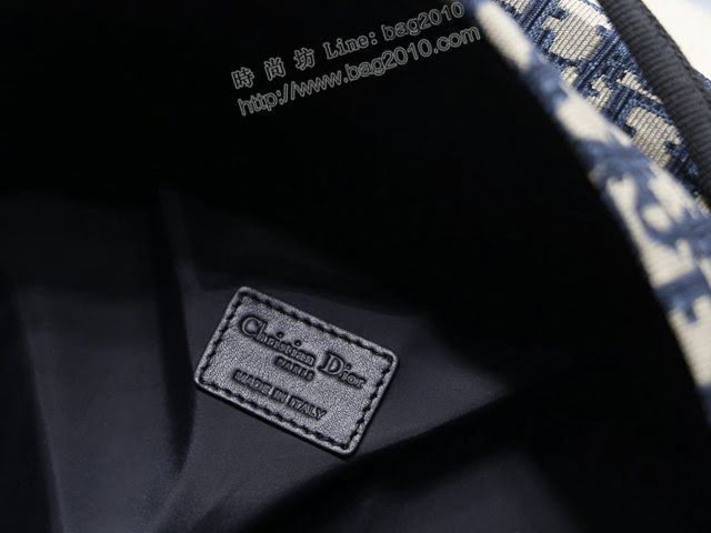 Dior男女同款包 迪奧Travel Oblique大號雙肩包 Dior老花刺繡後背包  dfk1596